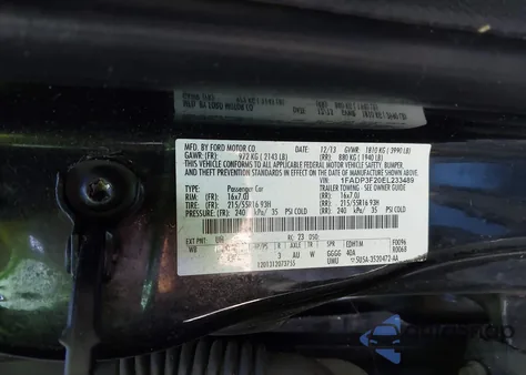 2014 Ford Focus Se z USA, uszkodzony, nr VIN 1FADP3F20EL233489